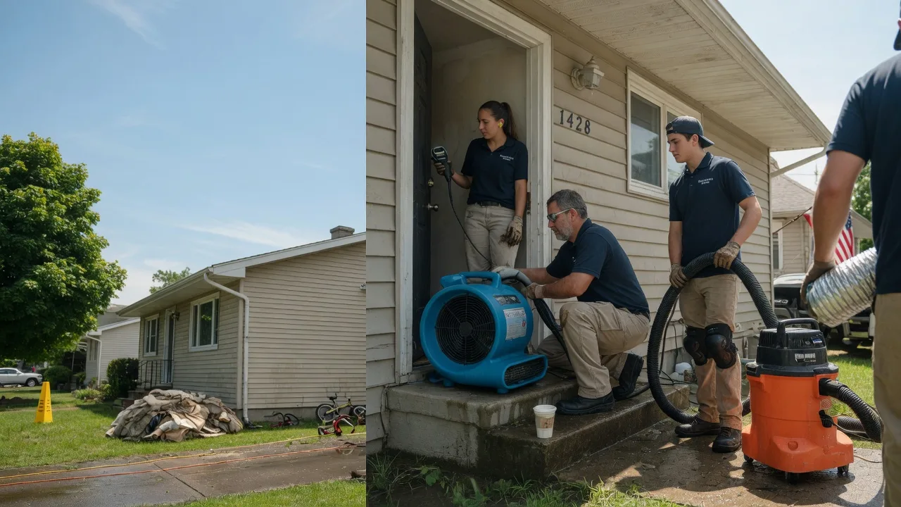 Water Damage Restoration in Zanesville, OH near me